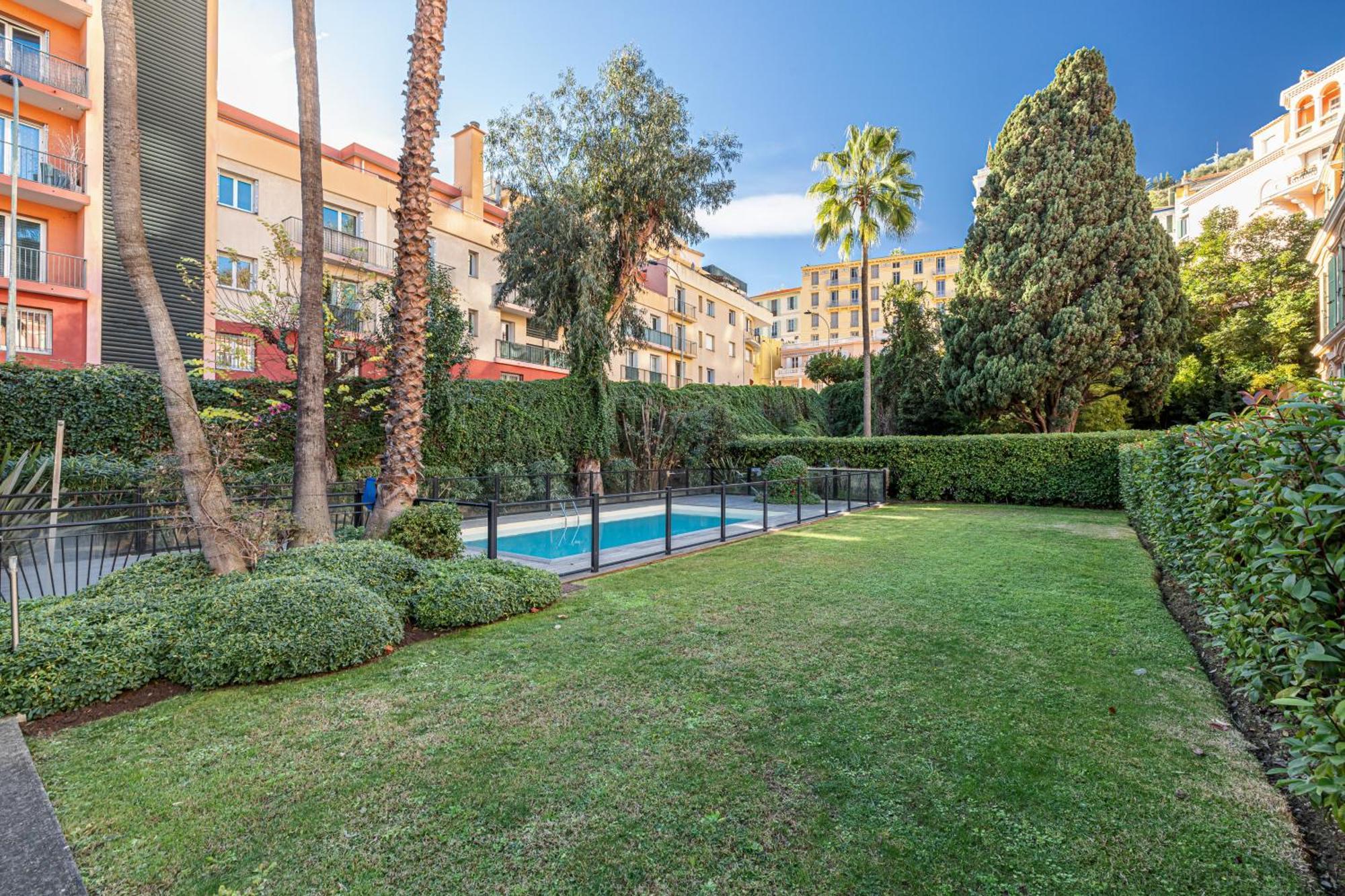 Inter Superb Studio Piscine 5 Min Gare Menton Buitenkant foto